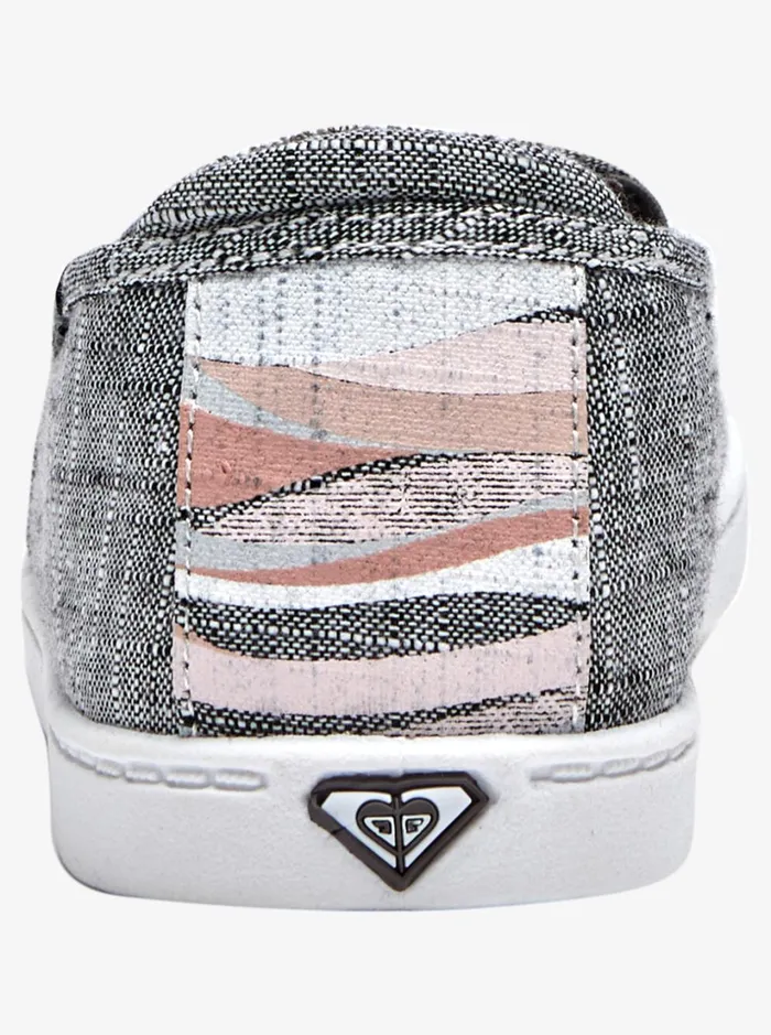 Roxy Sneakers Minnow SlipOn Shoes Black Wash 8211 Women