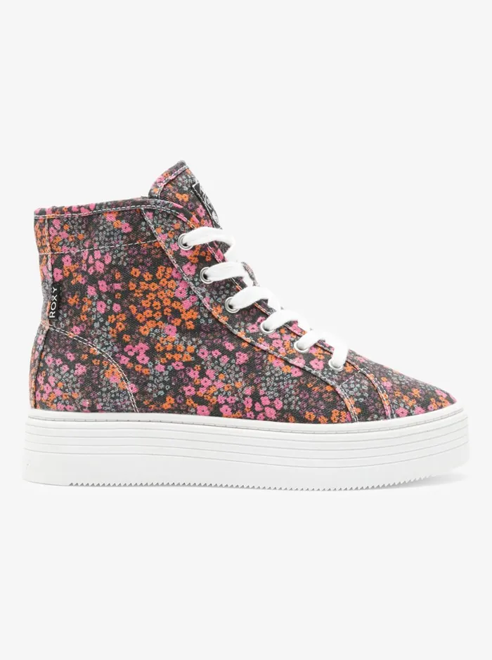 Roxy Sneakers Sheilahh 20 MidTop Shoes Black Multi 8211 Women