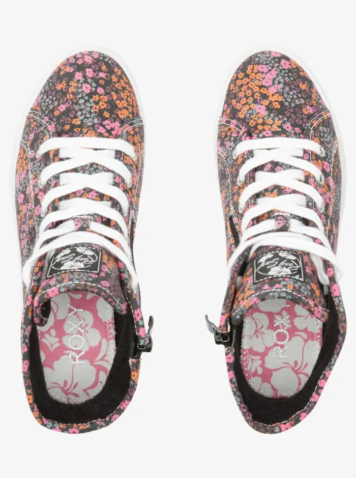 Roxy Sneakers Sheilahh 20 MidTop Shoes Black Multi 8211 Women