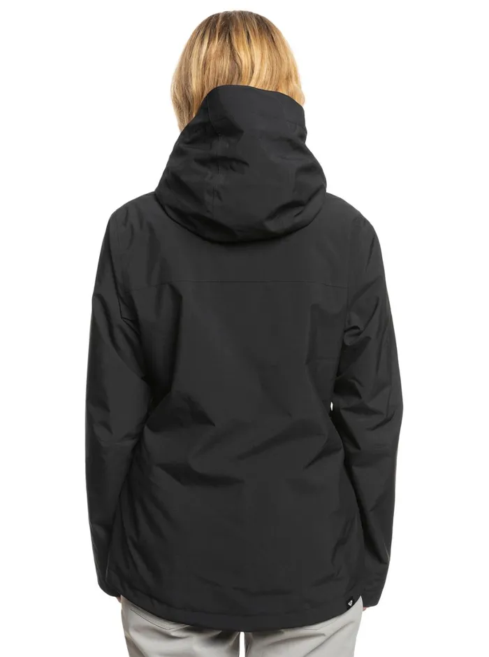 Roxy Snow Jackets Roxy Jetty 3in1 Technical Snow Jacket True Black 8211 Women