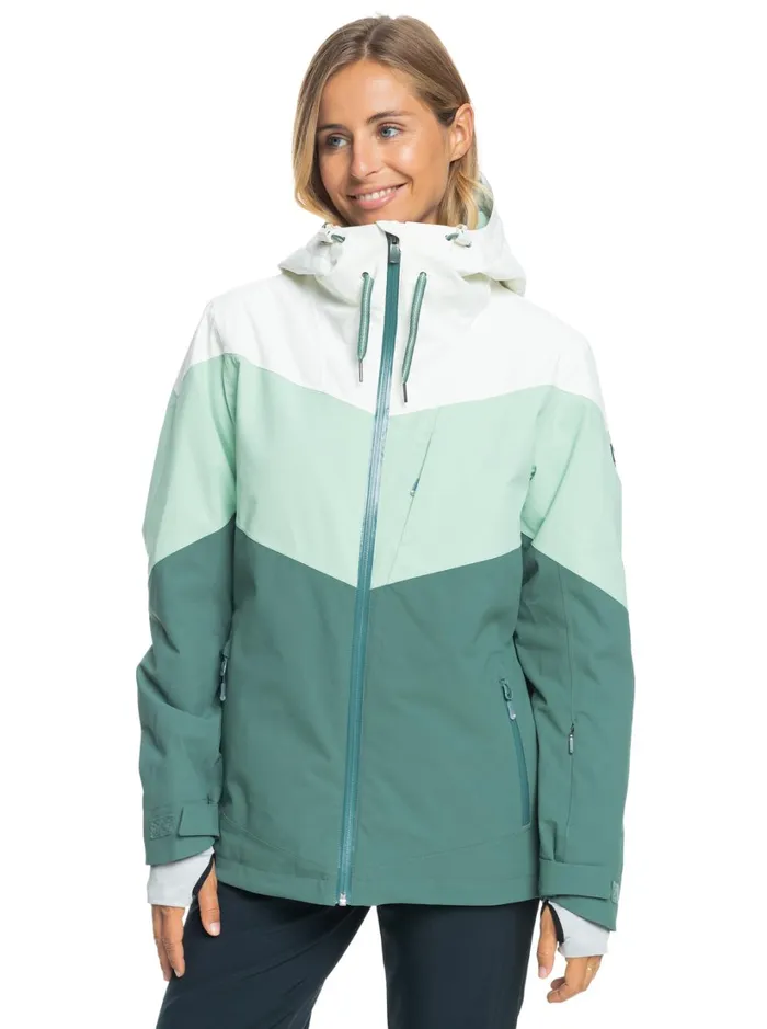 Roxy Snow Jackets Winter Haven Technical Snow Jacket Dark Forest 8211 Women