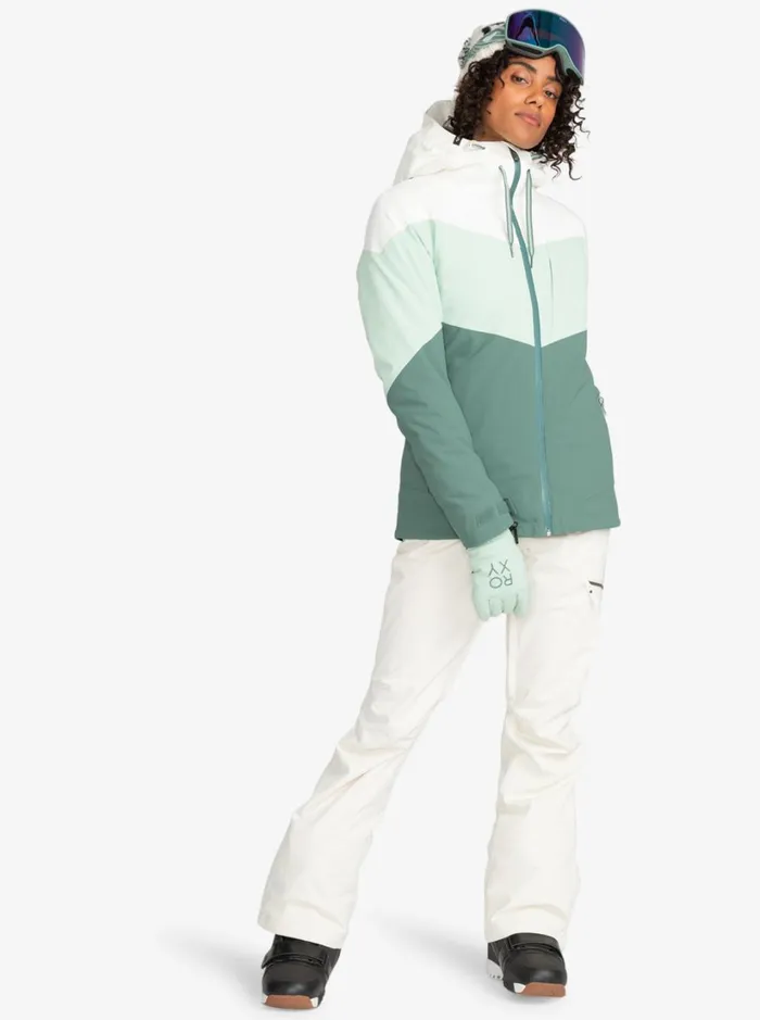 Roxy Snow Jackets Winter Haven Technical Snow Jacket Dark Forest 8211 Women