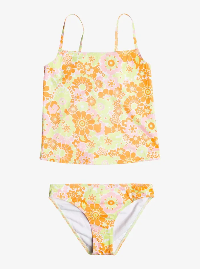 Roxy Swim Girl039s 416 Last In Paradise Two Piece Tankini Set For Girls Mock Orange Piece Of Paradise 8211 Women Roxy Swim Girl039s 416 Last In Paradise Two Piece Tankini Set For Girls Mock Orange Piece Of Paradise 8211 Women