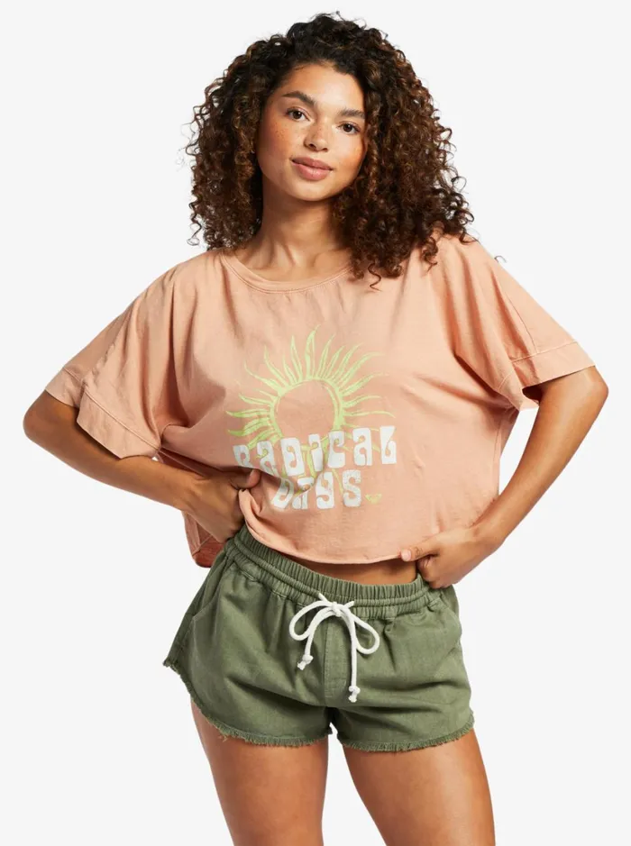 Roxy Tees and Tanks Radical Days TShirt Cork 8211 Women