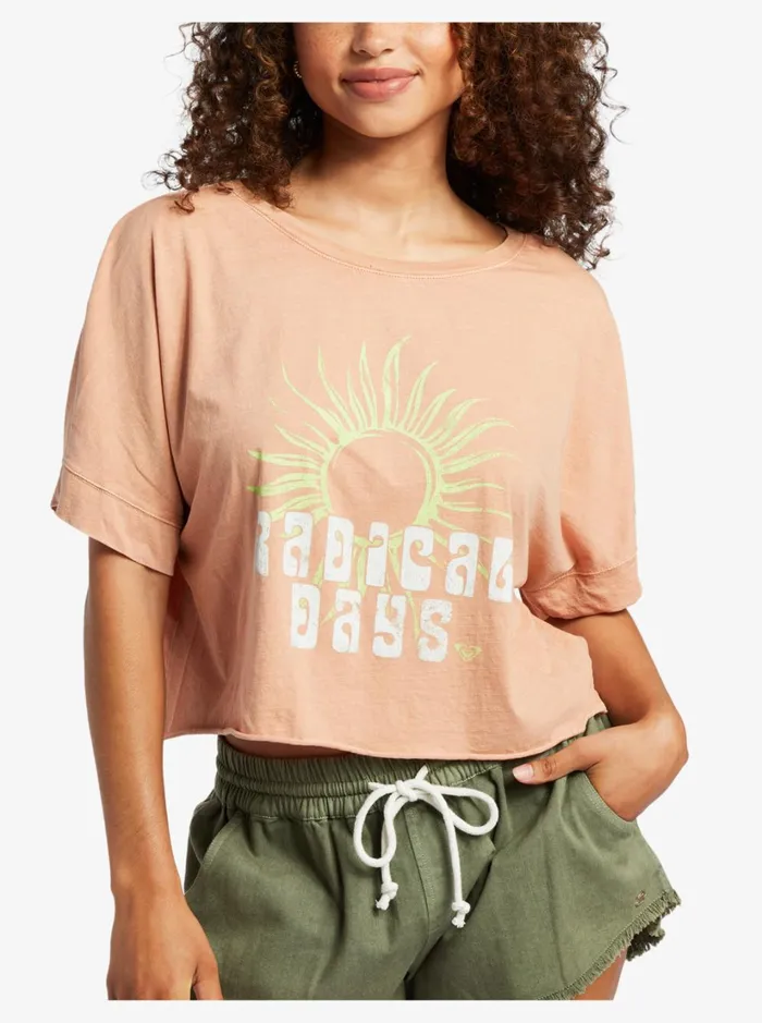Roxy Tees and Tanks Radical Days TShirt Cork 8211 Women