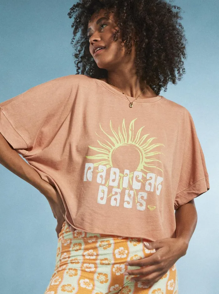 Roxy Tees and Tanks Radical Days TShirt Cork 8211 Women