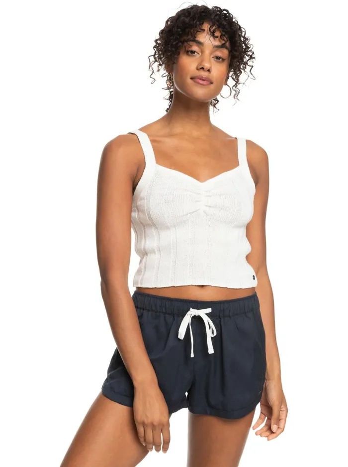 Roxy Tops Island Beauty Knitted Tank Top Tapioca 8211 Women