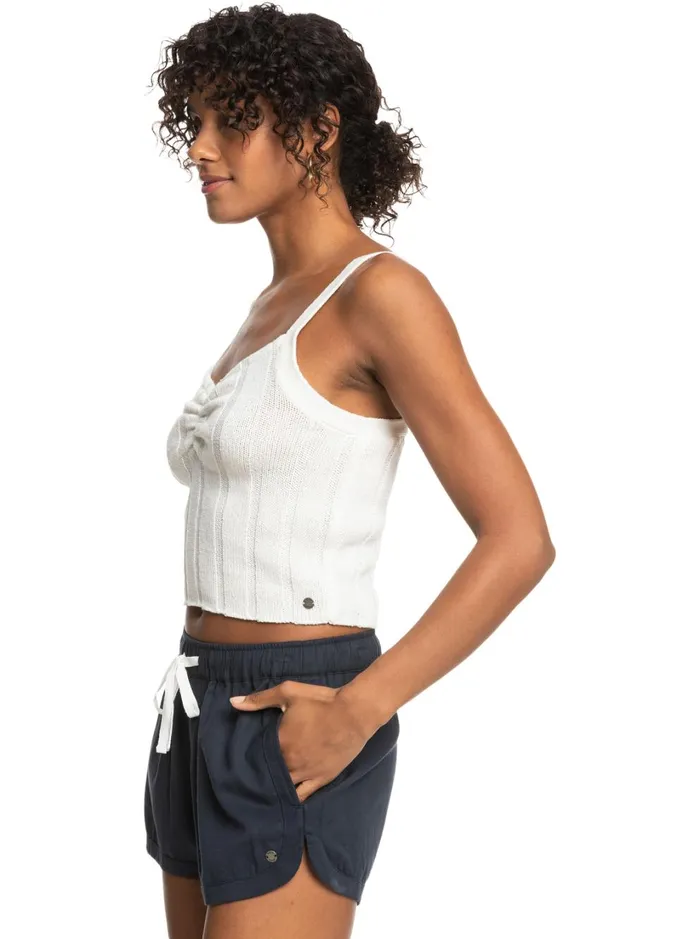 Roxy Tops Island Beauty Knitted Tank Top Tapioca 8211 Women
