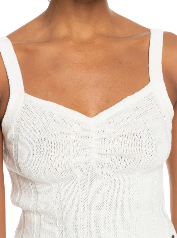 Roxy Tops Island Beauty Knitted Tank Top Tapioca 8211 Women