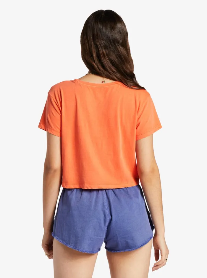 Roxy Tops Retro Surf Team Sleeveless Muscle TShirt Tigerlily 8211 Women