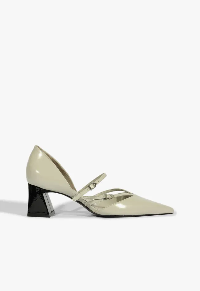 Rue Mid Pump Grey Women Schutz Shoes