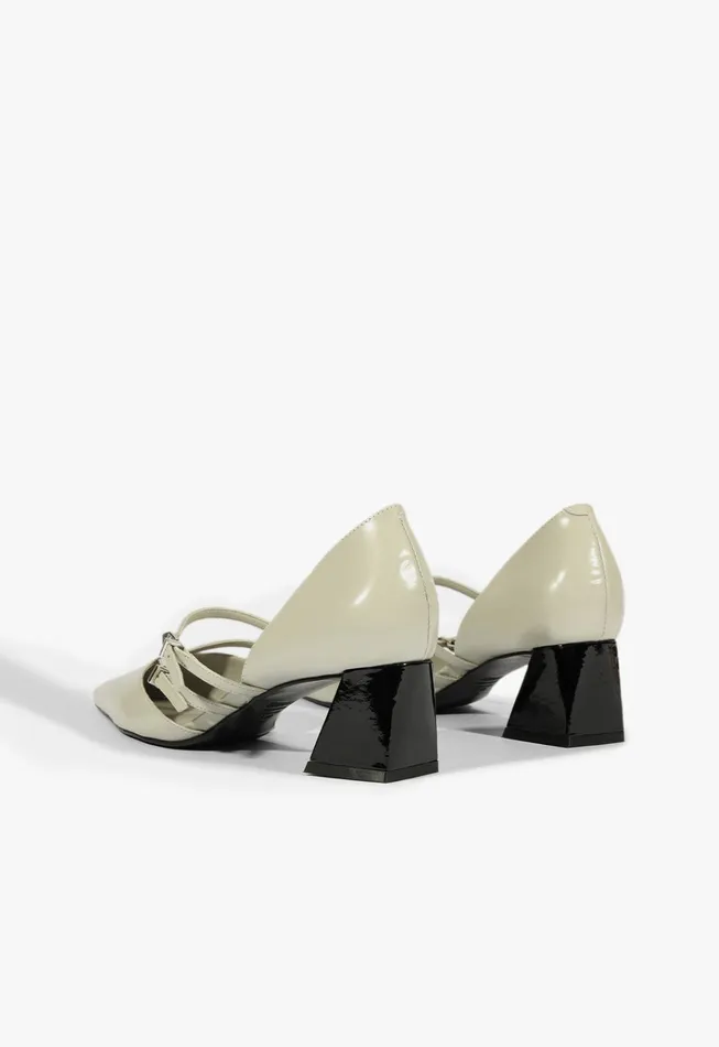 Rue Mid Pump Grey Women Schutz Shoes