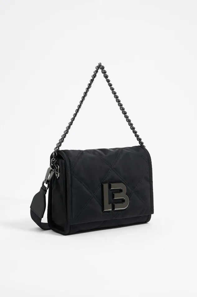 Sac Bandoulire Moyen Nylon Noir Black Women Bimba Y Lola Crossbody Bags