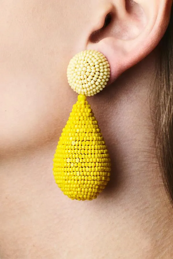 Sachin and Babi Alena Earrings 8211 Smooth Beads Os Women Earrings