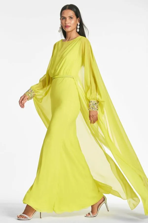 Sachin and Babi Aphrodite Gown 8211 Neon Limeade Neon Limeade Women Plus Sizes Sachin and Babi Aphrodite Gown 8211 Neon Limeade Neon Limeade Women Plus Sizes