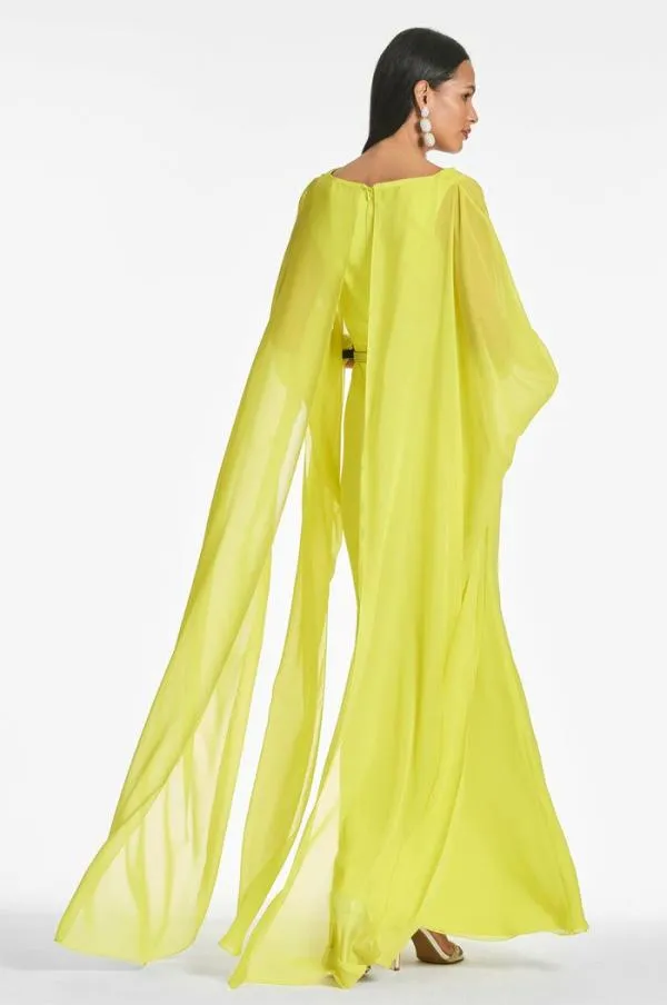 Sachin and Babi Aphrodite Gown 8211 Neon Limeade Neon Limeade Women Plus Sizes