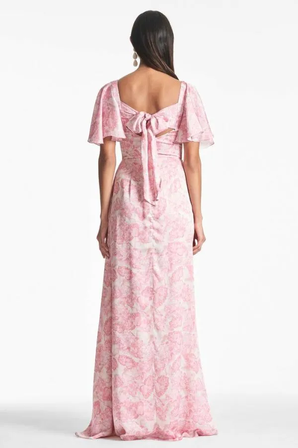 Sachin and Babi Aurora Gown 8211 Rouge Damask Rose Rouge Damask Rose Women Plus Sizes