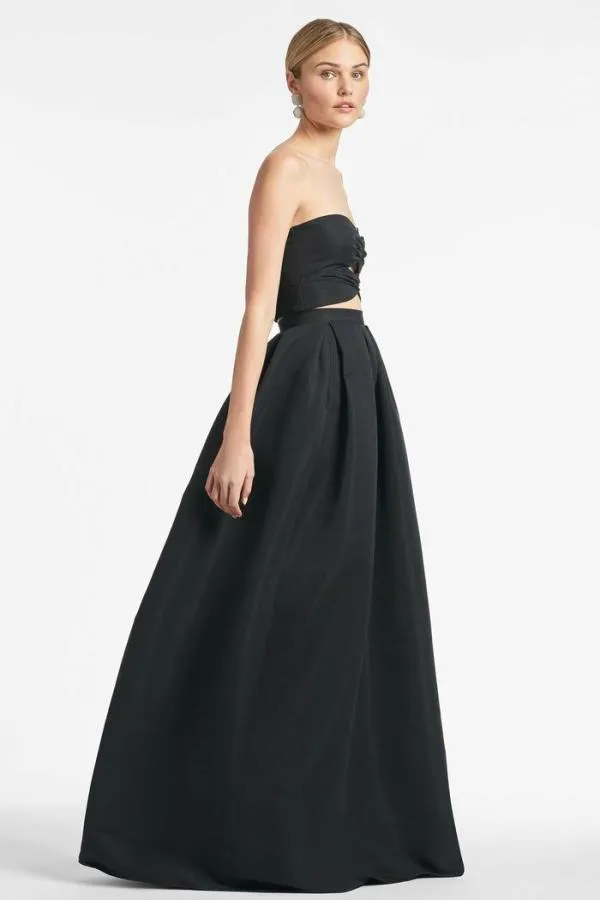 Sachin and Babi Ava Skirt 8211 Black Black Women Matching Sets