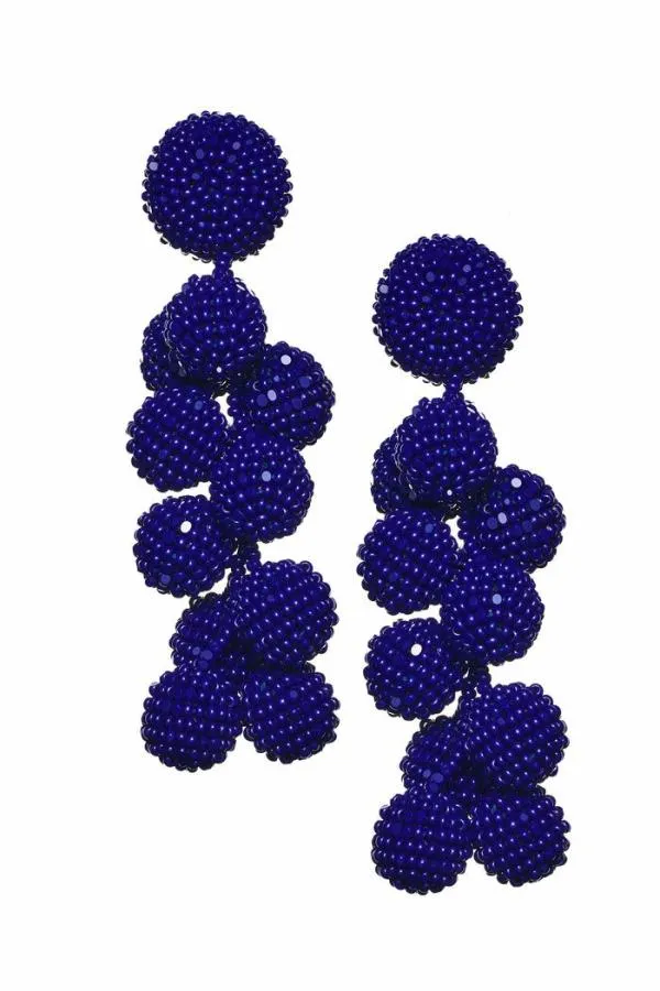 Sachin and Babi Coconuts Earrings 8211 Smooth Beads Gold Women Earrings