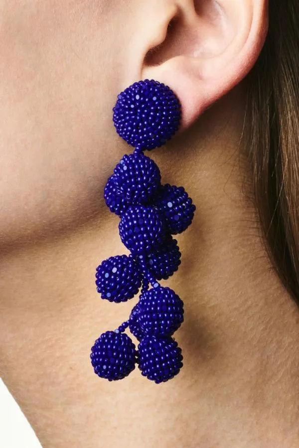 Sachin and Babi Coconuts Earrings 8211 Smooth Beads Gold Women Earrings