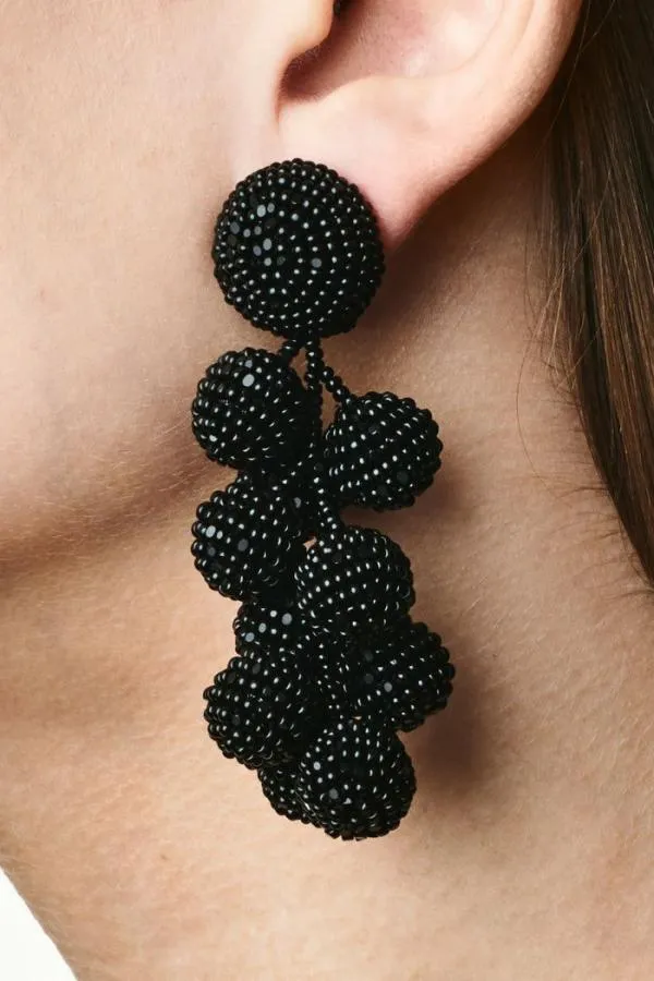 Sachin and Babi Coconuts Earrings 8211 Smooth Beads Gold Women Earrings