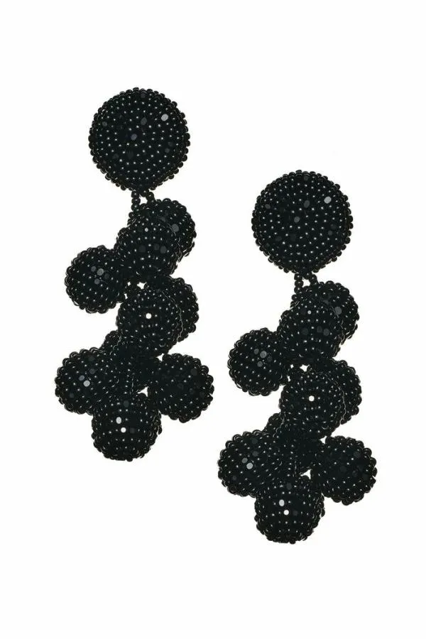 Sachin and Babi Coconuts Earrings 8211 Smooth Beads Gold Women Earrings