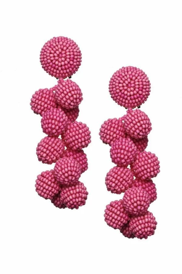 Sachin and Babi Coconuts Earrings 8211 Smooth Beads Gold Women Earrings