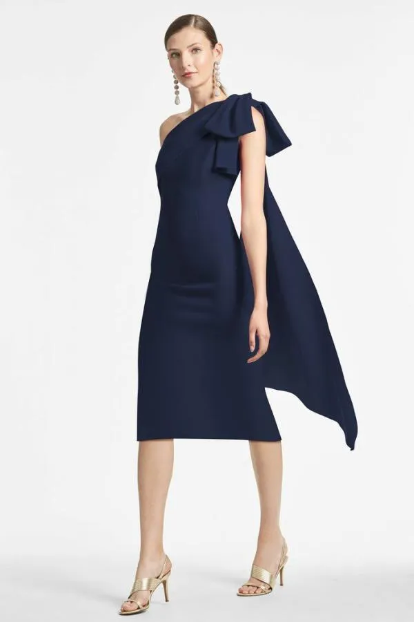 Sachin and Babi Miranda Dress 8211 Navy Navy Women Plus Sizes