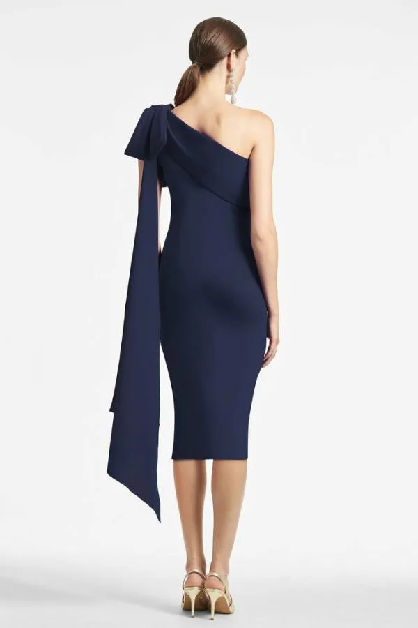 Sachin and Babi Miranda Dress 8211 Navy Navy Women Plus Sizes
