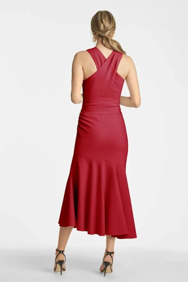 Sachin and Babi Naomi Dress 8211 Dark Red Dark Red Women Sheath