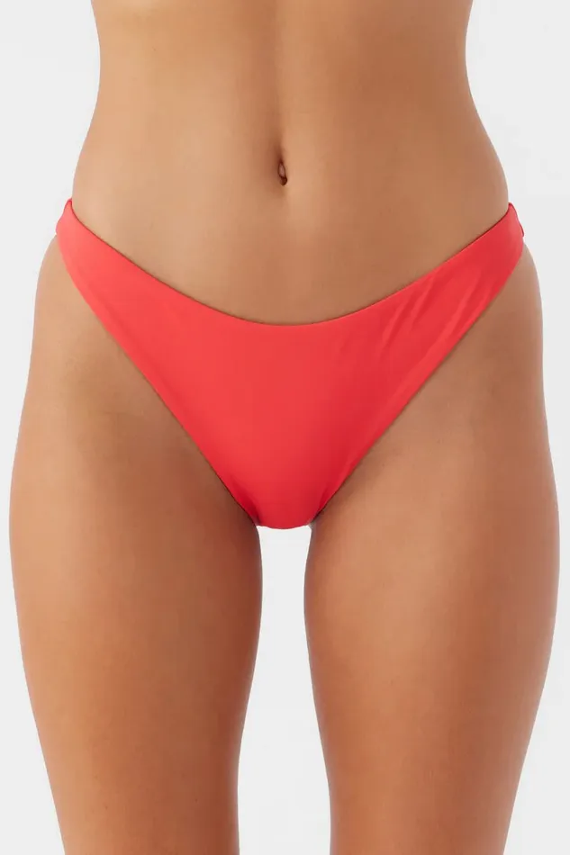 SALTWATER SOLIDS FLAMENCO HIGH CUT CHEEKY BOTTOMS Bittersweet Women O039NEILL Collections