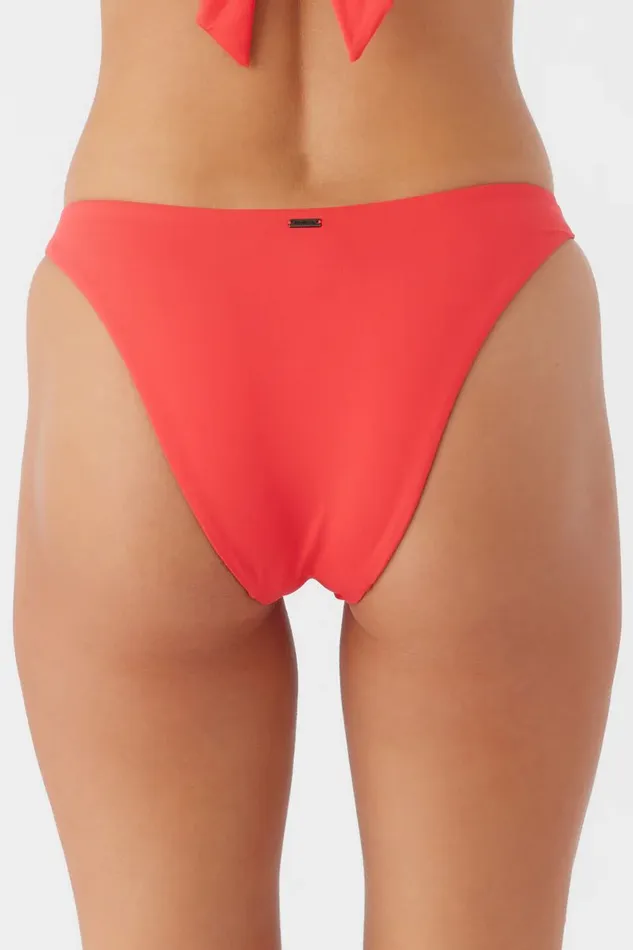 SALTWATER SOLIDS FLAMENCO HIGH CUT CHEEKY BOTTOMS Bittersweet Women O039NEILL Collections