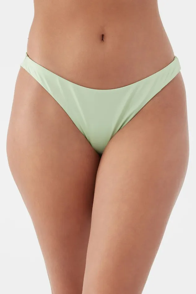 SALTWATER SOLIDS HERMOSA SKIMPY BOTTOMS Oasis Green Women O039NEILL Sale