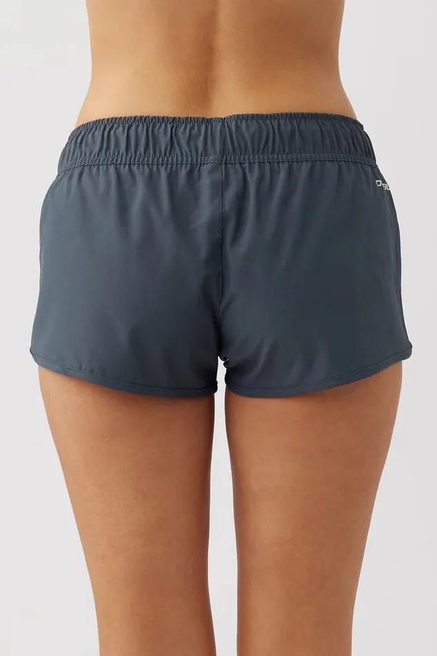SALTWATER SOLIDS LANEY 2034 STRETCH BOARDSHORTS Slate Women O039NEILL Swim