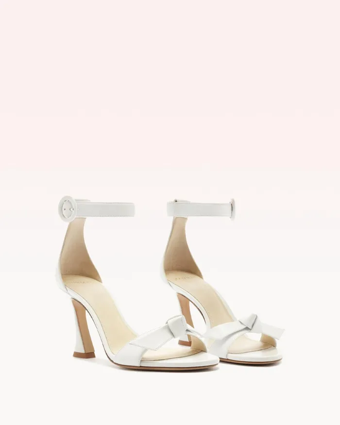 Sandals Women Alexandre Birman Clarita Buckle 85 White