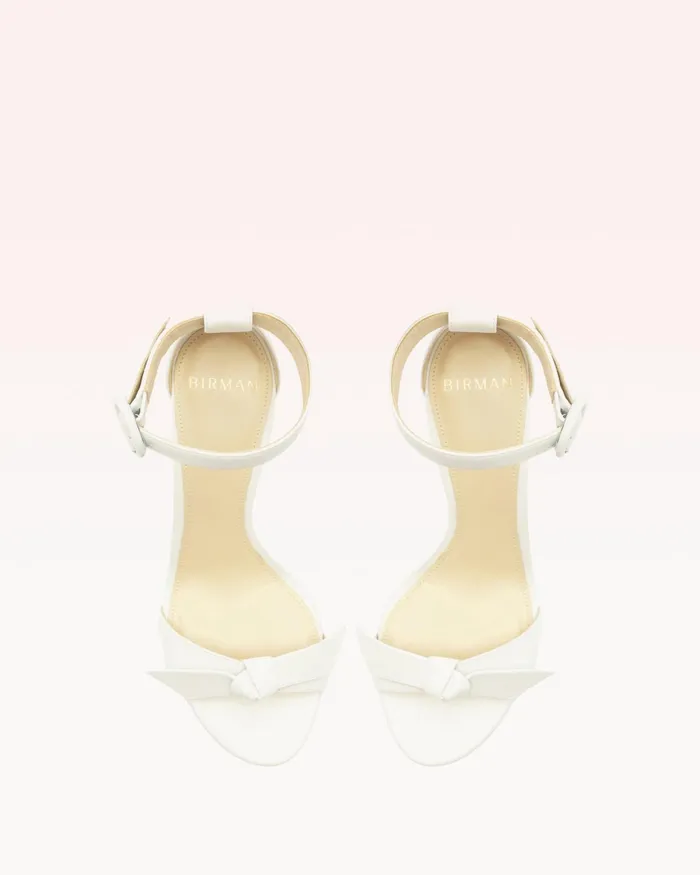 Sandals Women Alexandre Birman Clarita Buckle 85 White