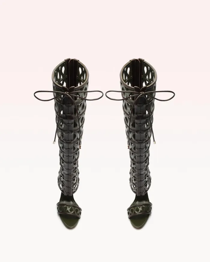 Sandals Women Alexandre Birman Dakota 100 Sandal Botanic Green