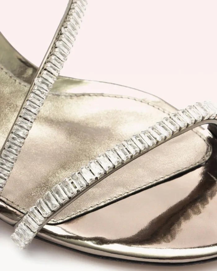 Sandals Women Alexandre Birman Leah Zircone 60 Pewter