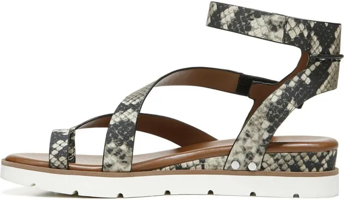 Sandals Women Franco Sarto Franco Daven Gladiator Sandal Roccia Snake Faux Leather
