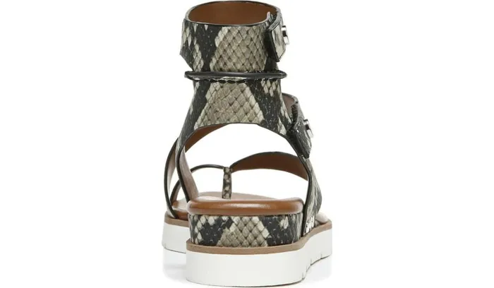 Sandals Women Franco Sarto Franco Daven Gladiator Sandal Roccia Snake Faux Leather
