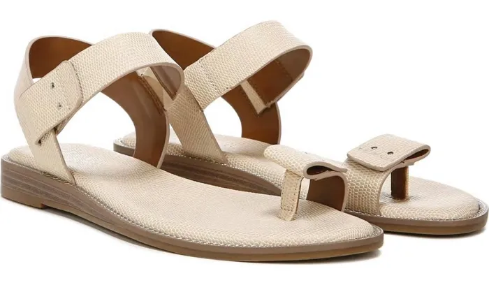 Sandals Women Franco Sarto Franco Geranio Sandal Sugar Cookie Snake