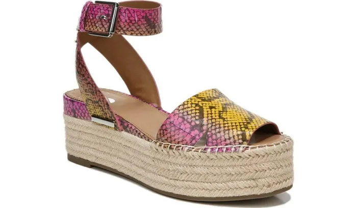 Sandals Women Franco Sarto Sarto Lexie 3 Espadrille Platform Sandal Multi Leather Sandals Women Franco Sarto Sarto Lexie 3 Espadrille Platform Sandal Multi Leather