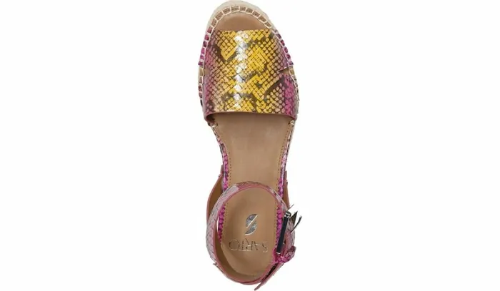 Sandals Women Franco Sarto Sarto Lexie 3 Espadrille Platform Sandal Multi Leather