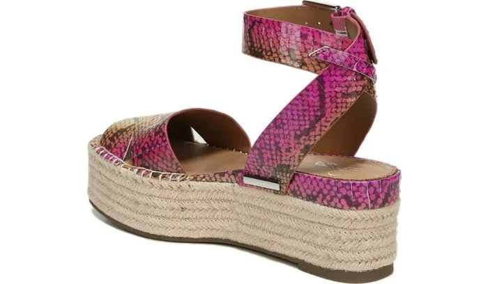 Sandals Women Franco Sarto Sarto Lexie 3 Espadrille Platform Sandal Multi Leather