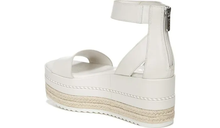 Sandals Women Franco Sarto Sarto Messina Espadrille Wedge Sandal Putty Leather