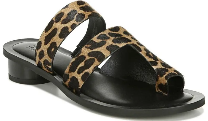 Sandals Women Franco Sarto Sarto Trixie Sandal Leopard Print Calf Hair