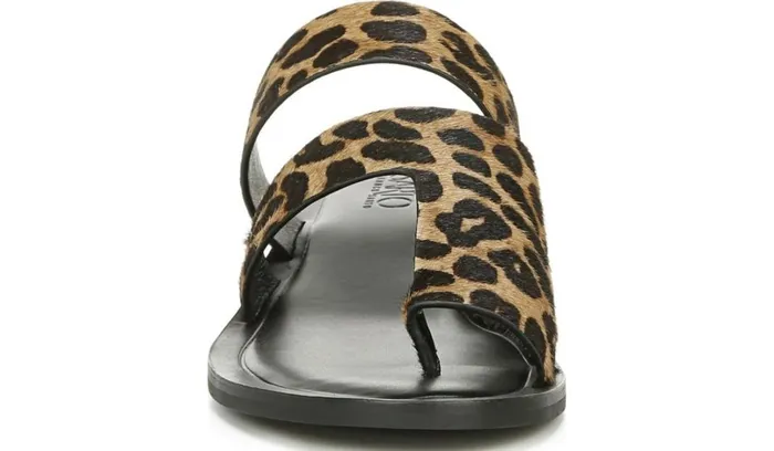 Sandals Women Franco Sarto Sarto Trixie Sandal Leopard Print Calf Hair