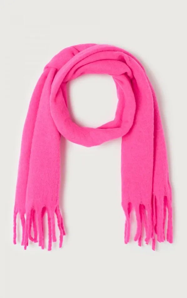 Scarf Zinaco Fluo Pink WomenMen American Vintage Scarves And Shawls