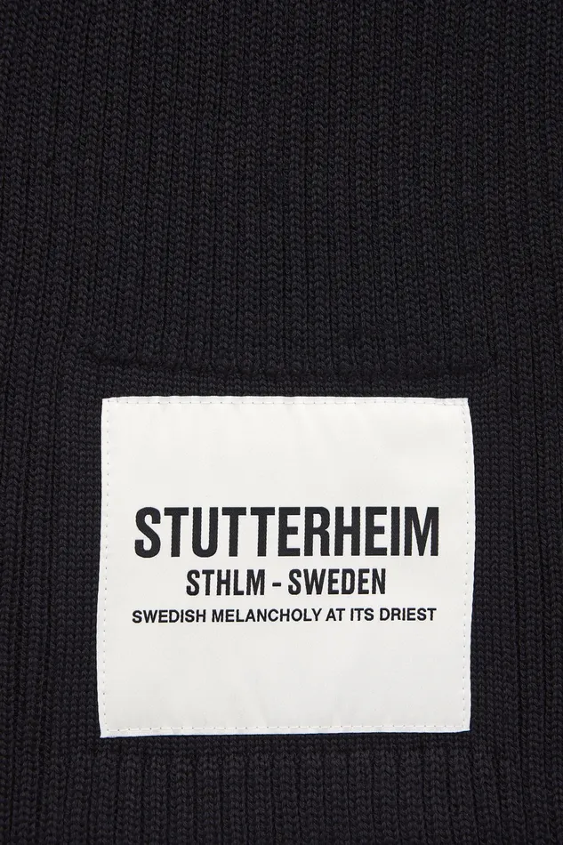 Scarves Women Stutterheim Wrap Scarf Black