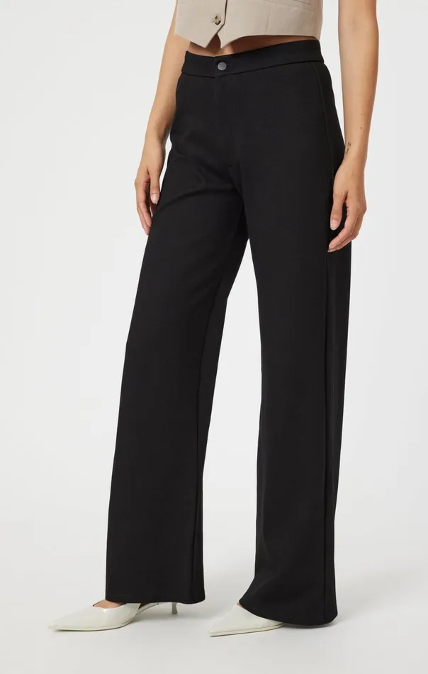 Sherry Wide Leg In Black Move Stretch Women Mavi Jeans Pants Sherry Wide Leg In Black Move Stretch Women Mavi Jeans Pants